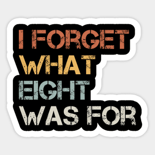 Violent Femmes I forget what 8 was for Sticker